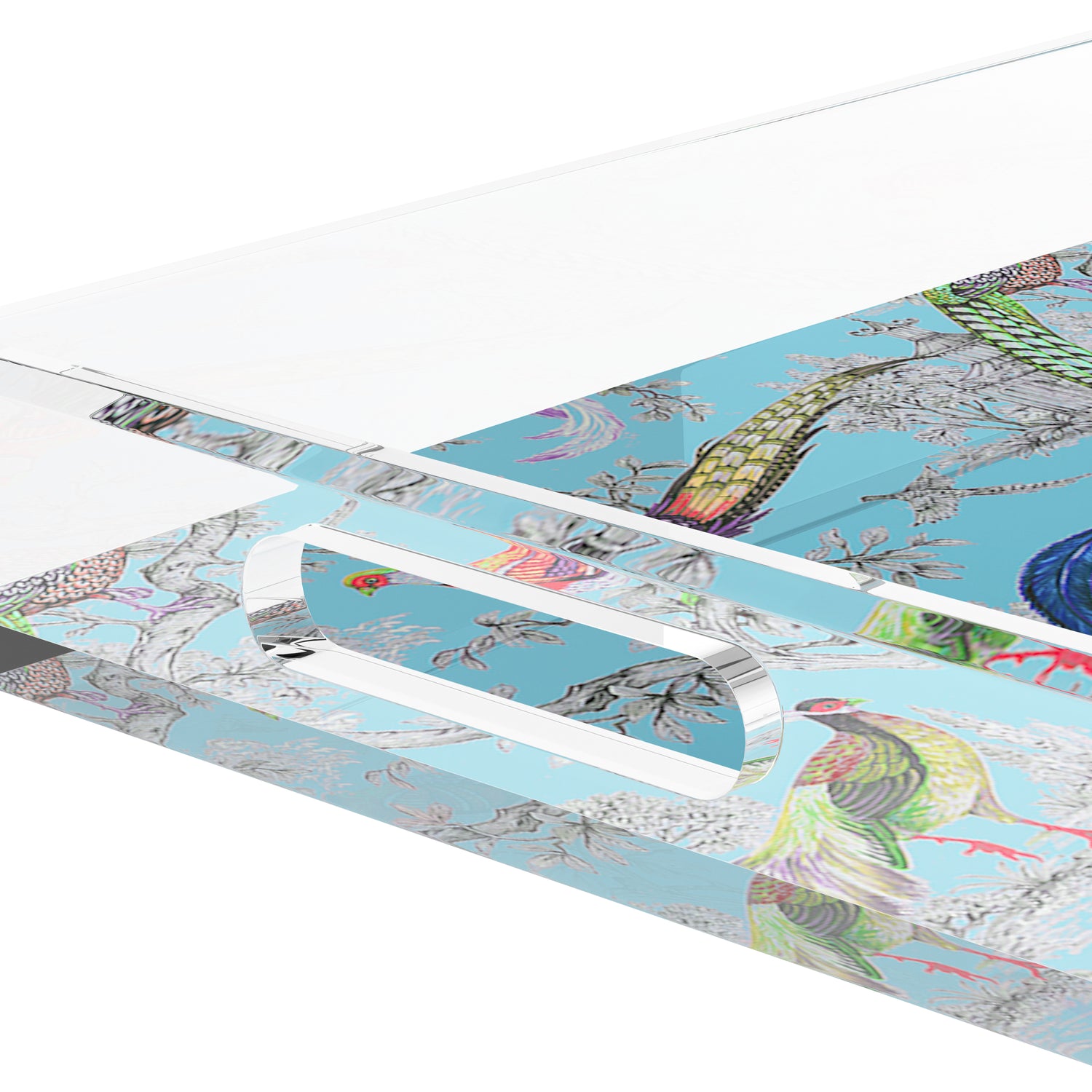 Pheasant Sauvage Orleans 22.5X14.5 Acrylic Tray - nicolettemayer.com
