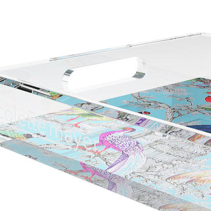 Pheasant Sauvage Orleans 22.5X14.5 Acrylic Tray - nicolettemayer.com
