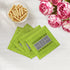 Pickelball Court Silver Lime Cotton Sateen Cocktail Napkins - nicolettemayer.com