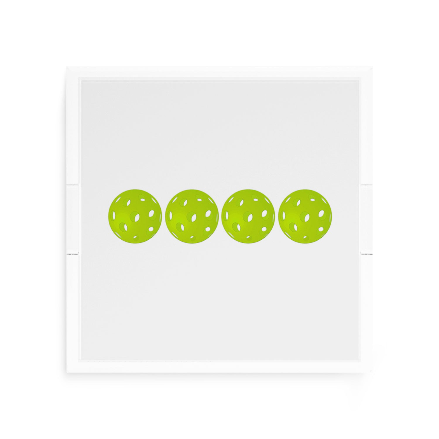 Pickelballs Acid Green 12X12 Acrylic Tray - nicolettemayer.com 