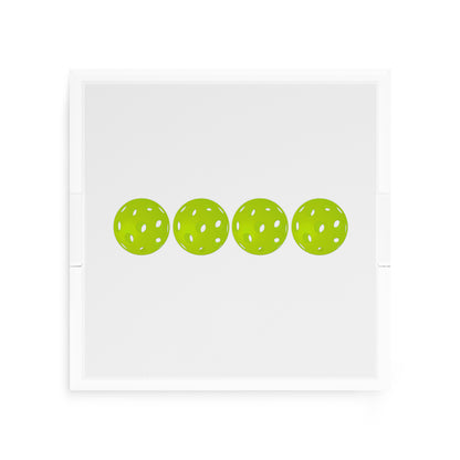 Pickelballs Acid Green 12X12 Acrylic Tray - nicolettemayer.com 