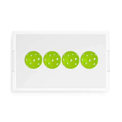 Pickelballs Acid Green  17X10.5 Acrylic Tray - nicolettemayer.com 