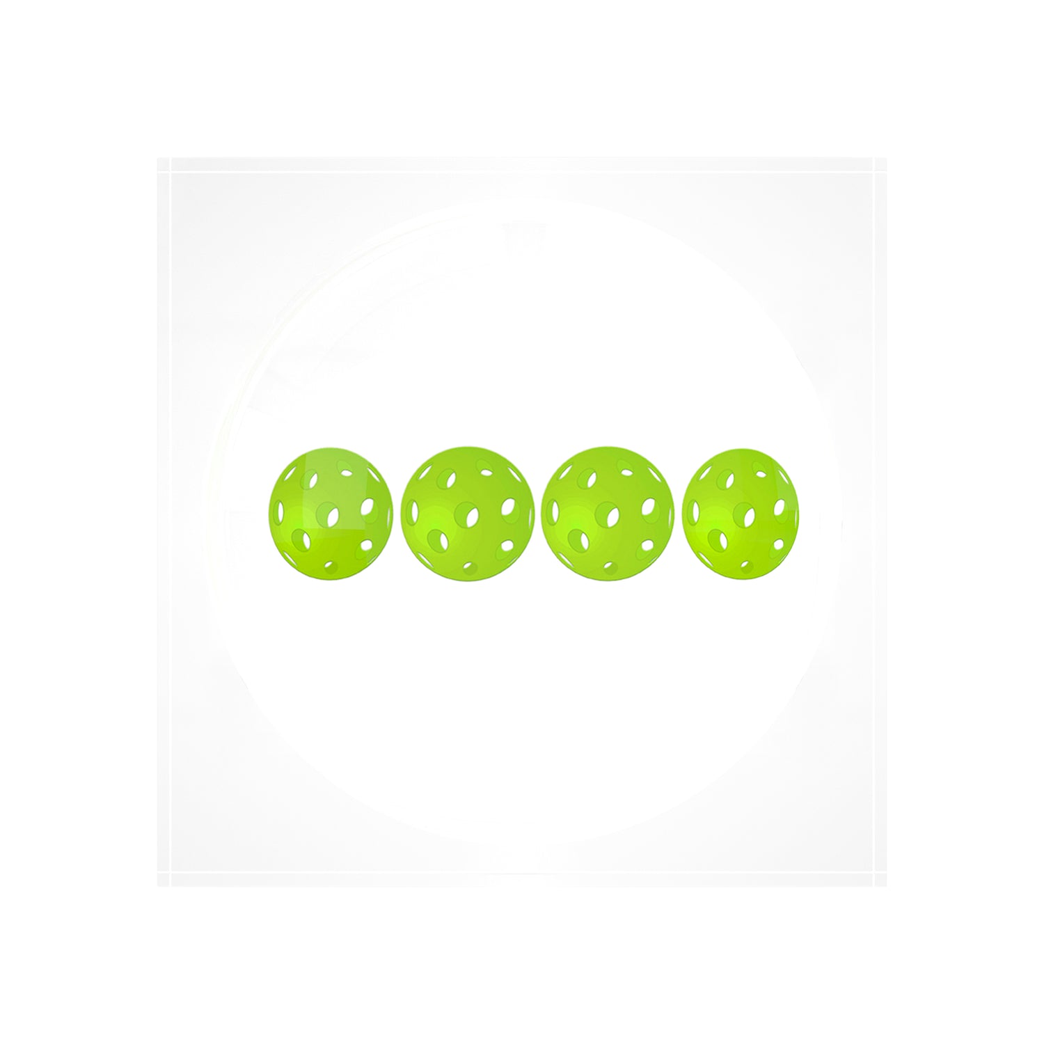 Pickelballs Acid Green Candy Catchall Dish