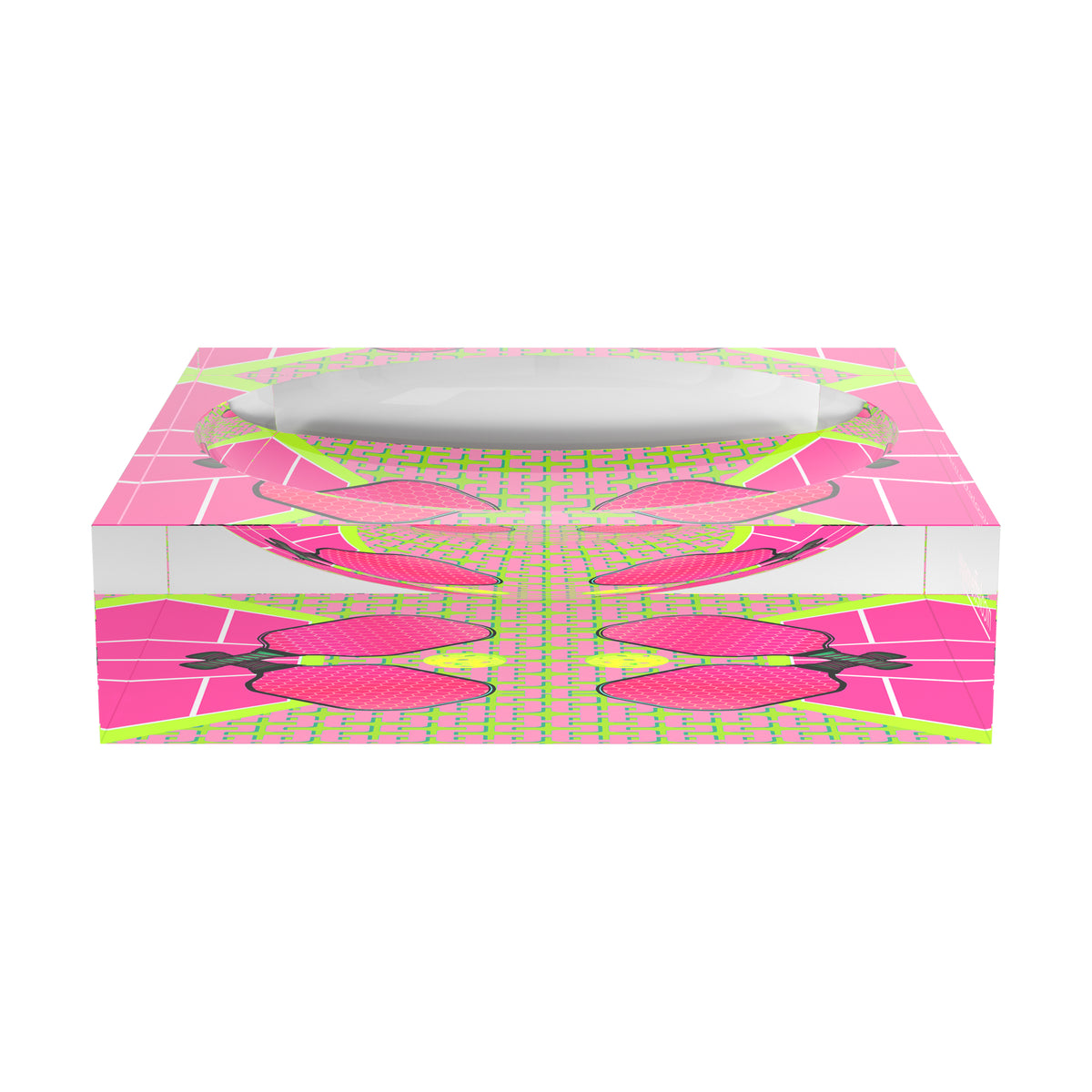 Pickleball Anyone Nancy Fran Candy Catchall Dish, 6 x 6 in. by Nicolette Mayer 