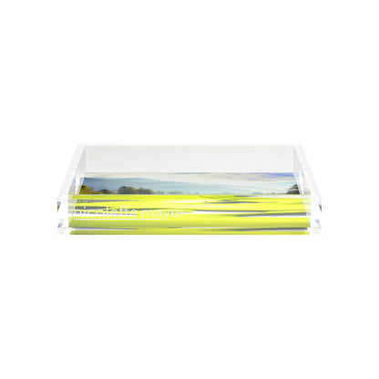 Golf Pin High  12X12 Acrylic Tray - nicolettemayer.com 