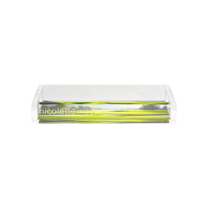 Golf Pin High  12.5x7.75 Acrylic Tray - nicolettemayer.com 