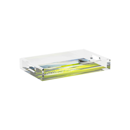 Golf Pin High  12.5x7.75 Acrylic Tray - nicolettemayer.com 