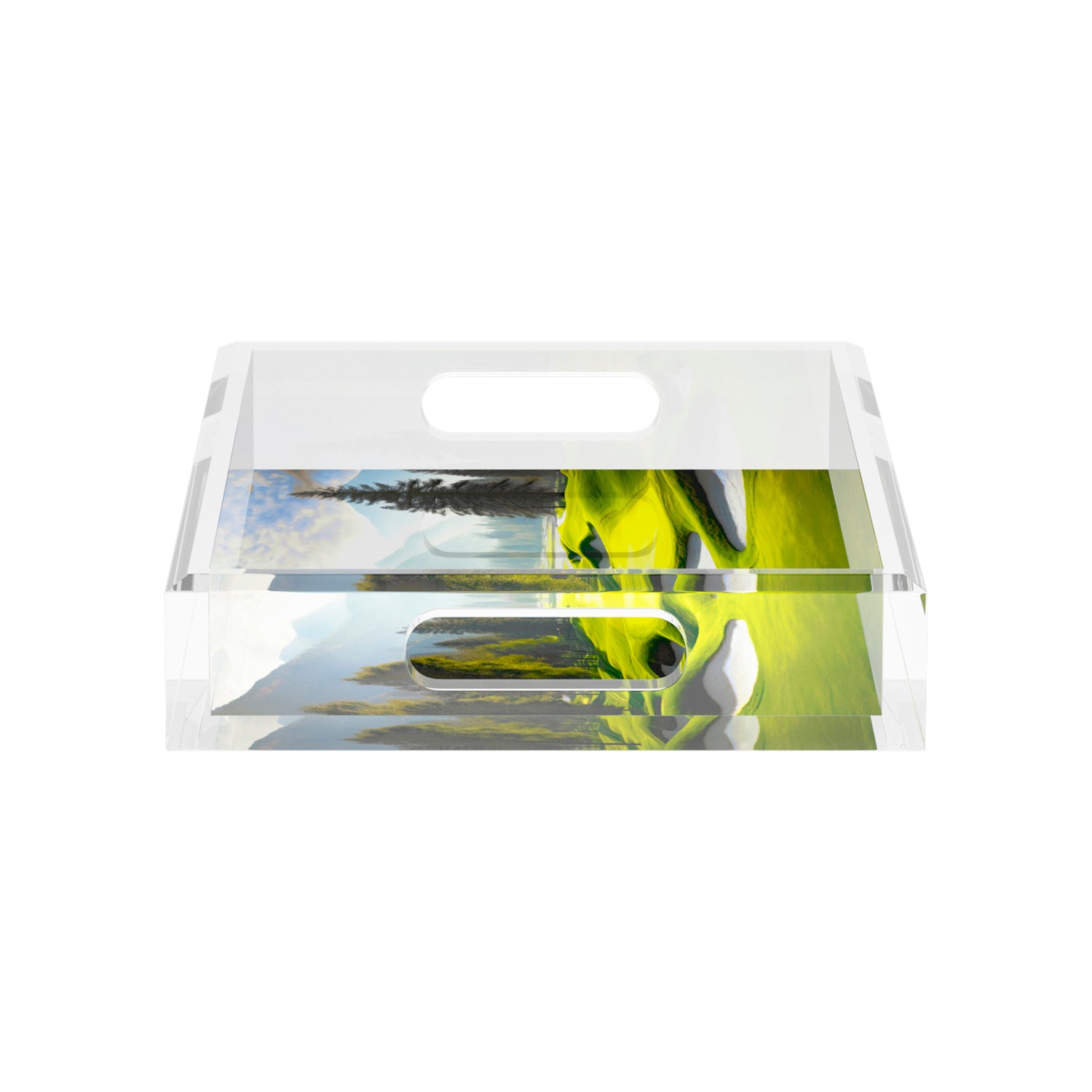 Golf Pin High  12.5x7.75 Acrylic Tray - nicolettemayer.com 