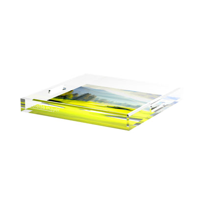 Golf Pin High  15X15 Acrylic Tray - nicolettemayer.com 