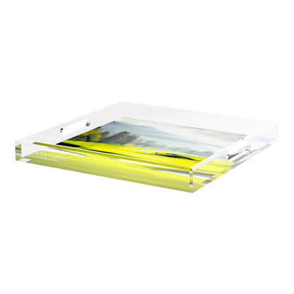 Golf Pin High  18X18 Acrylic Tray - nicolettemayer.com 