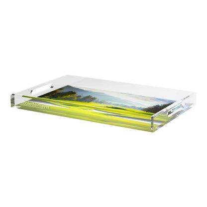 Golf Pin High  22.5x14.5 Acrylic Tray - nicolettemayer.com 