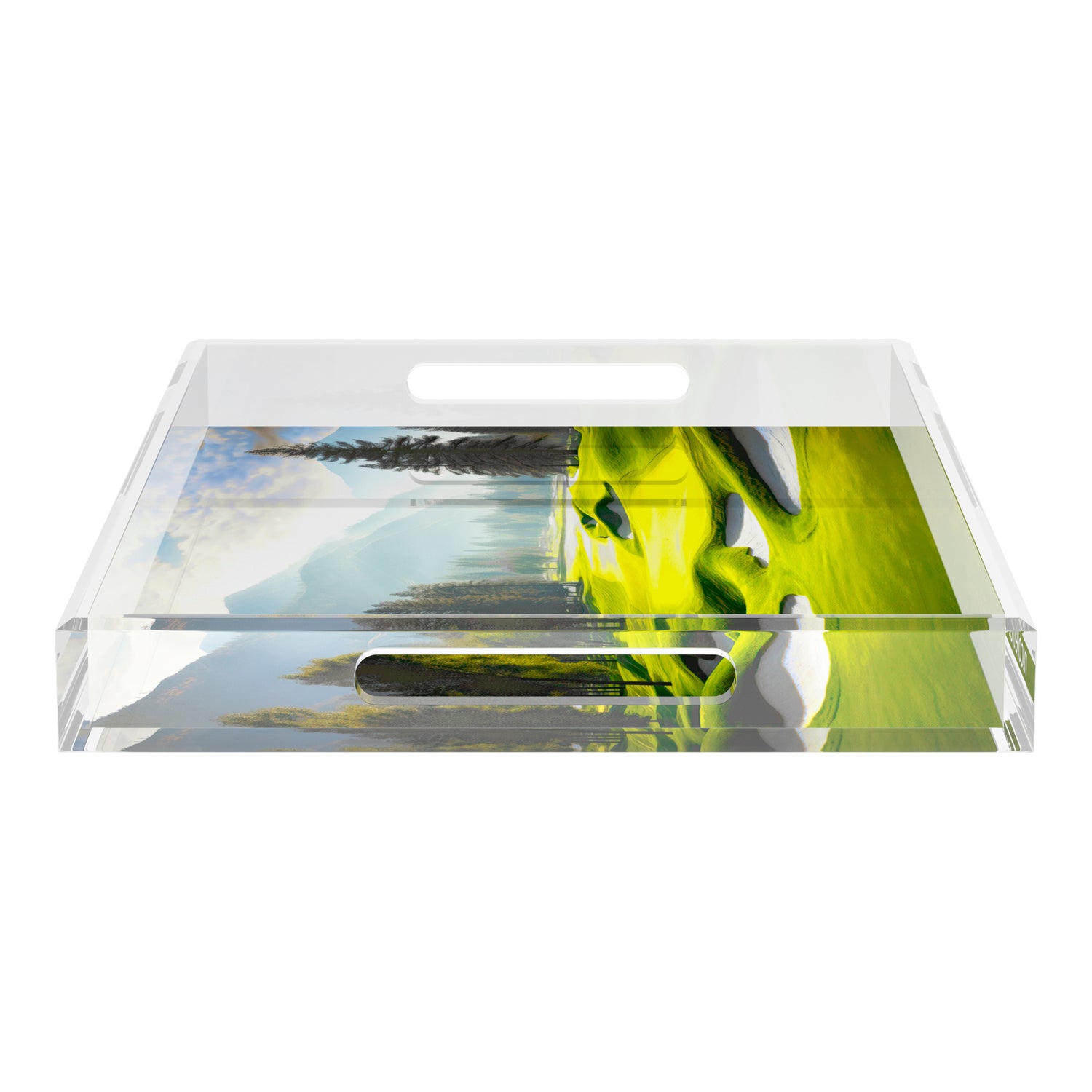Golf Pin High  22.5x14.5 Acrylic Tray - nicolettemayer.com 
