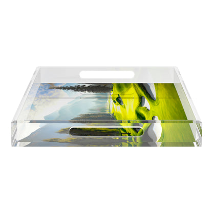 Golf Pin High  22.5x14.5 Acrylic Tray - nicolettemayer.com 