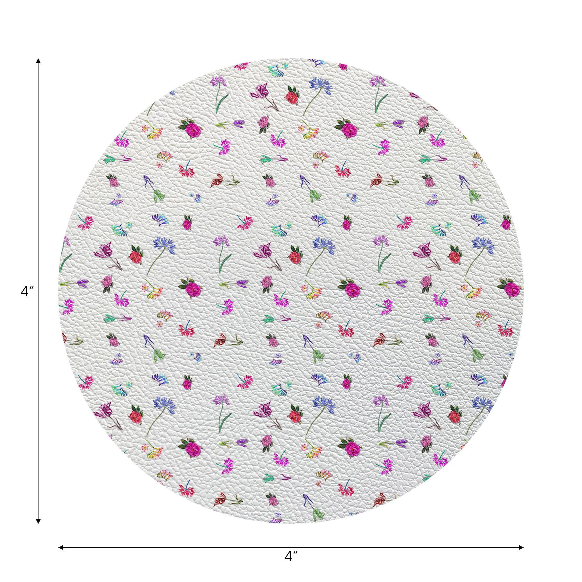 Pistils Tossed 4" Dinner Napkins- nicolettemayer.com
