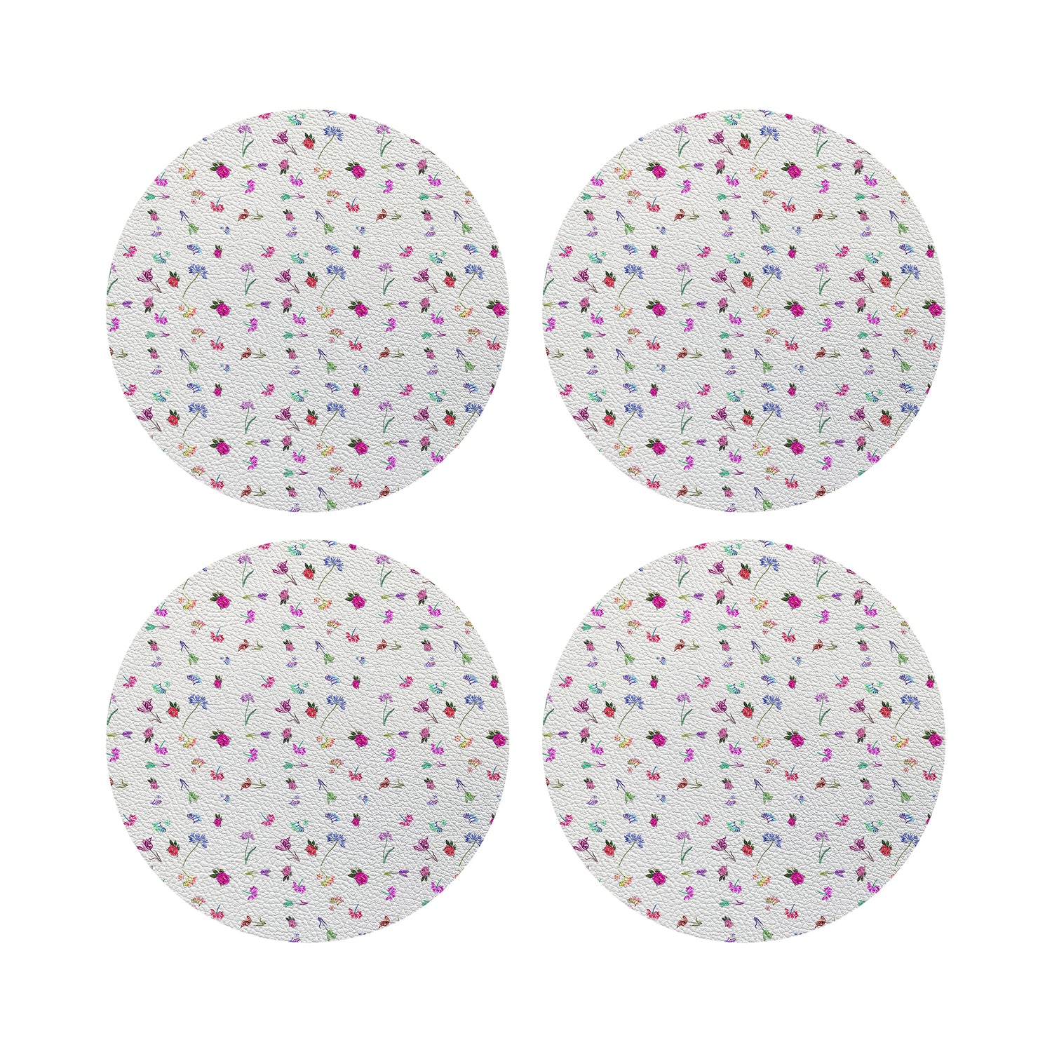 Pistils Tossed 4" Dinner Napkins- nicolettemayer.com
