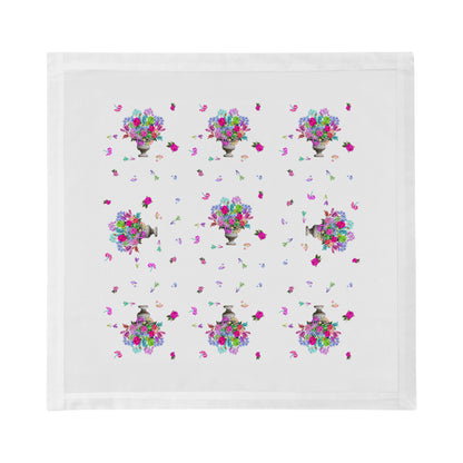 PISTILS KLEINER BOUQUET 22" X 22" HEMSTITCH ABENDESSENSERVIETTEN, 4ER-SET