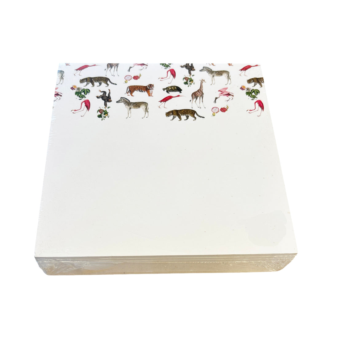 Exotix Natural Note Card With Acrylic Holder