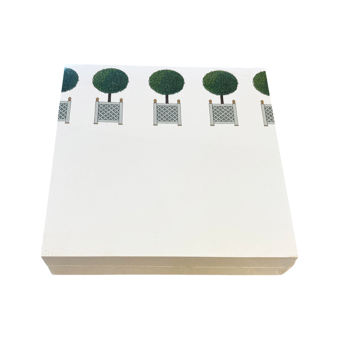 Topiary Note Cards With Acrylic Holder