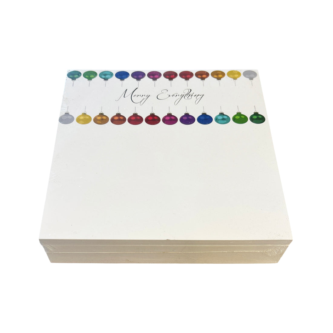 Merry Everything Note Cards With Acrylic Holder