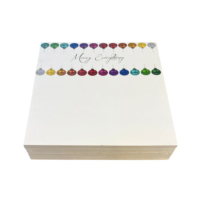 Merry Everything Note Cards With Acrylic Holder