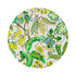 Plumeria Lemon 16" Round Pebble Placemats, Set of 4 - nicolettemayer.com
