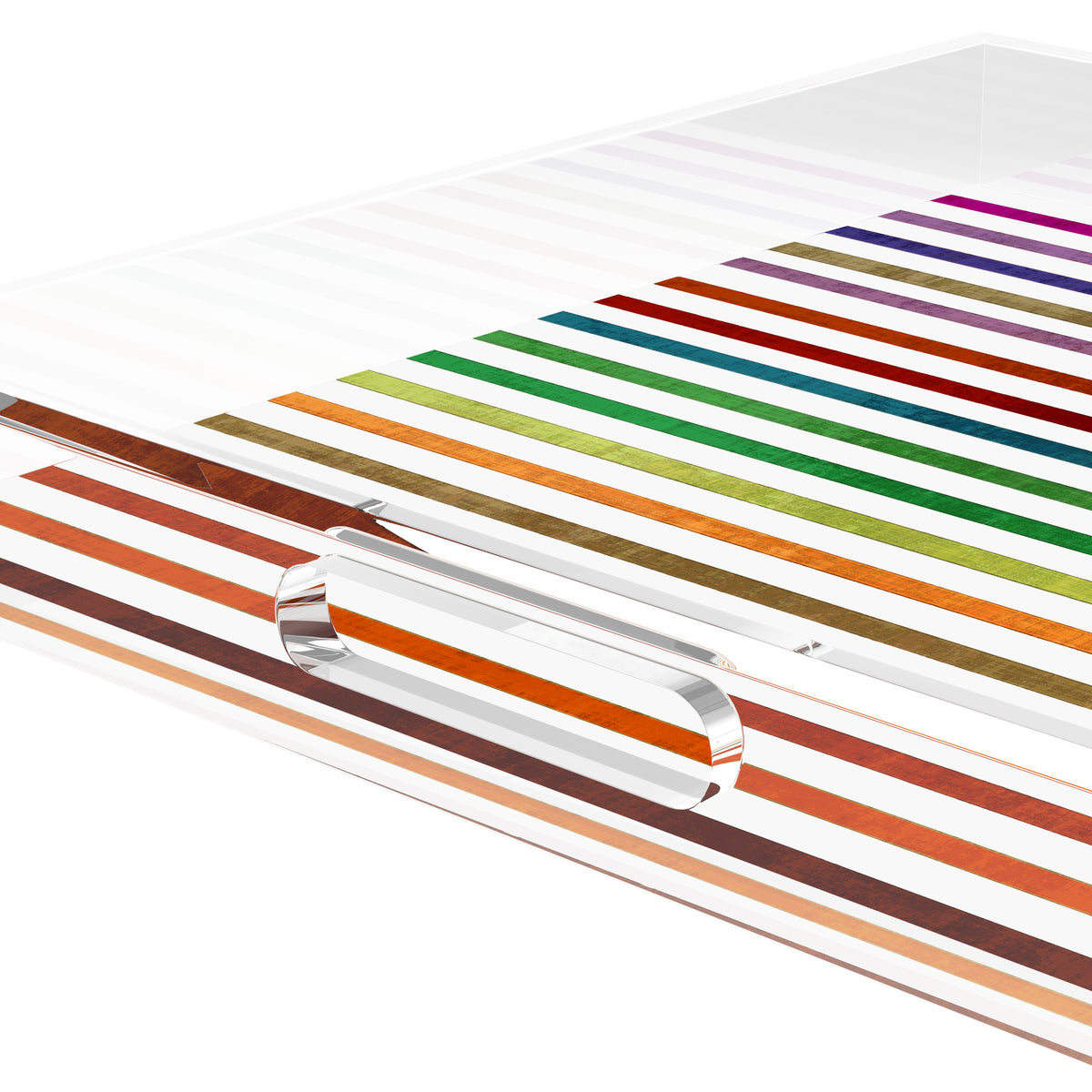 Pop Art Fun Acrylic Decorative Tray, 12 x 12 in. by Nicolette Mayer 