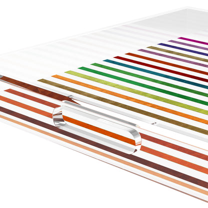 Pop Art Fun Acrylic Decorative Tray, 12 x 12 in. by Nicolette Mayer 