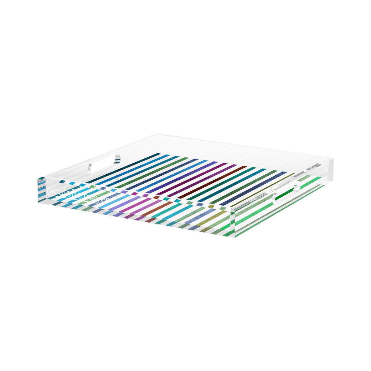 Pop Art Fun Acrylic Decorative Tray, by Nicolette Mayer 