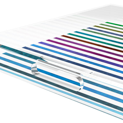 Pop Art Fun Acrylic Decorative Tray, by Nicolette Mayer 