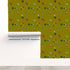 Precise Edge Chartreuse Peel and Stick Wallpaper - nicolettemayer.com