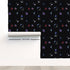 Precise Edge Navy Peel and Stick Wallpaper - nicolettemayer.com