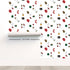 Precise Edge White Peel and Stick Wallpaper - nicolettemayer.com