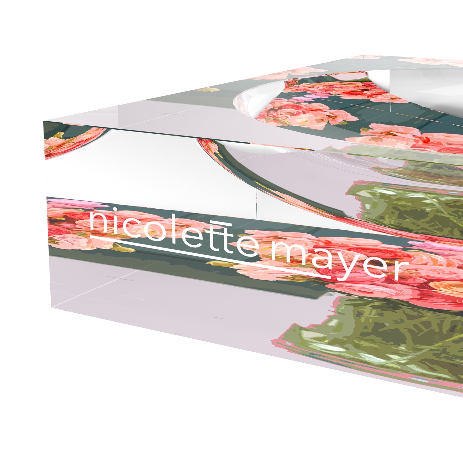 Récipient à bonbons en acrylique Ranunculus