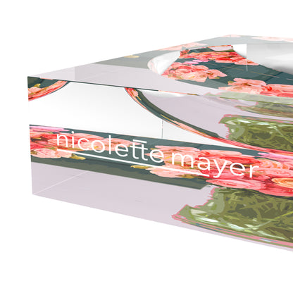 Récipient à bonbons en acrylique Ranunculus