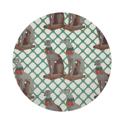 Regal Greyhound Marion 16&quot; Round Pebble Placemats, Set of 4 - nicolettemayer.com
