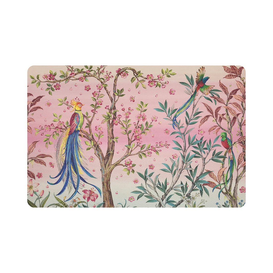 Resplendent Quesal Prism 17.5" Rectangle Pebble Placemat, Set Of 4 - nicolettemayer.com