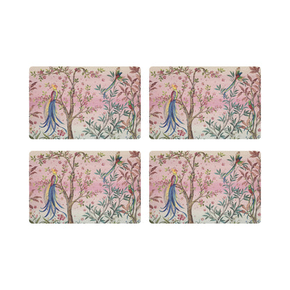 Resplendent Quesal Prism 17.5&quot; Rectangle Pebble Placemat, Set Of 4 - nicolettemayer.com
