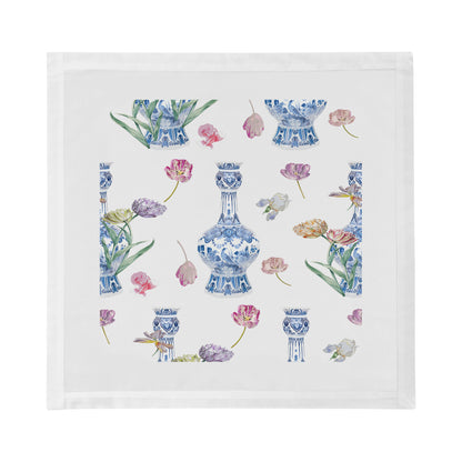 Royal Delft Purissima Cotton Sateen Dinner Napkins