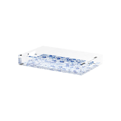 Royal Delft Inspiration 12.5X7.75 Acrylic Tray - nicolettemayer.com
