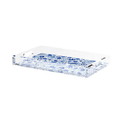 Royal Delft Inspiration 17X10.5 Acrylic Tray - nicolettemayer.com
