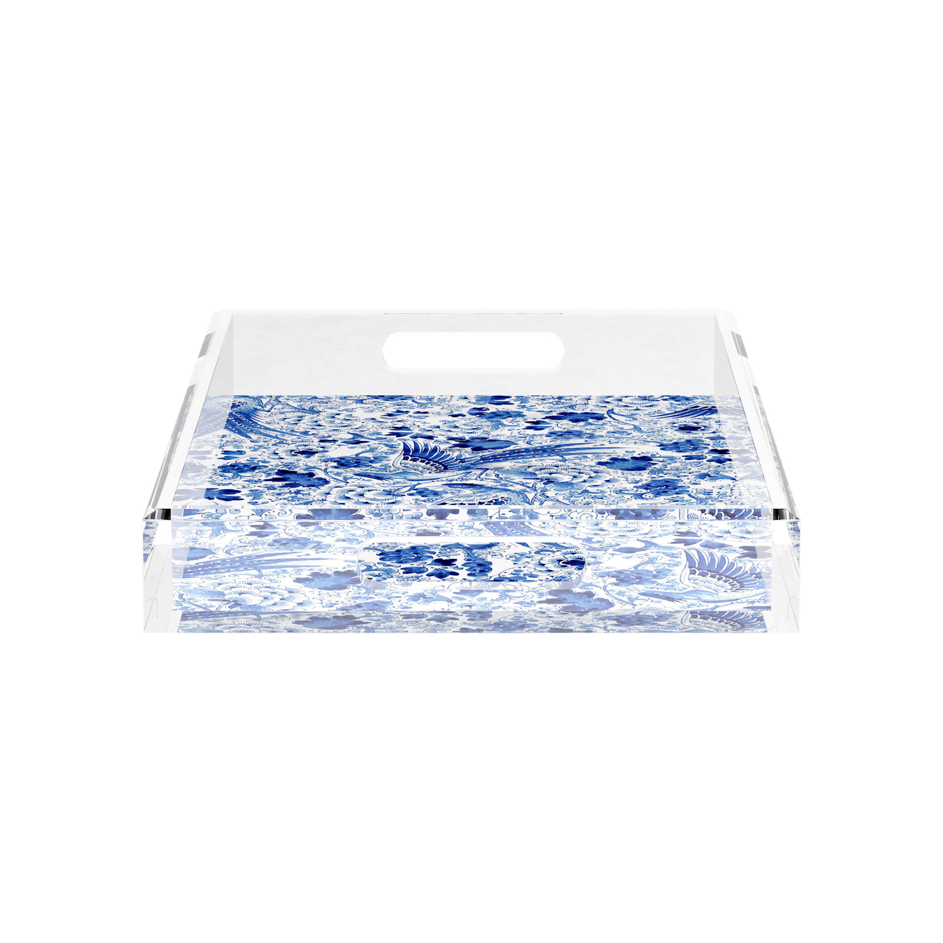 Royal Delft Inspiration 17X10.5 Acrylic Tray - nicolettemayer.com
