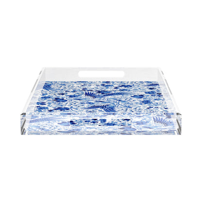 Royal Delft Inspiration 22.5X14.5 Acrylic Tray - nicolettemayer.com

