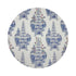 Royal Delft Masterpieces Tulips White 16" Round Pebble Placemats, Set of 4 - nicolettemayer.com