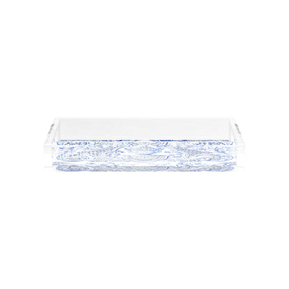Royal Delft William Mary Blue 12.5X7.75 Acrylic Tray - nicolettemayer.com
