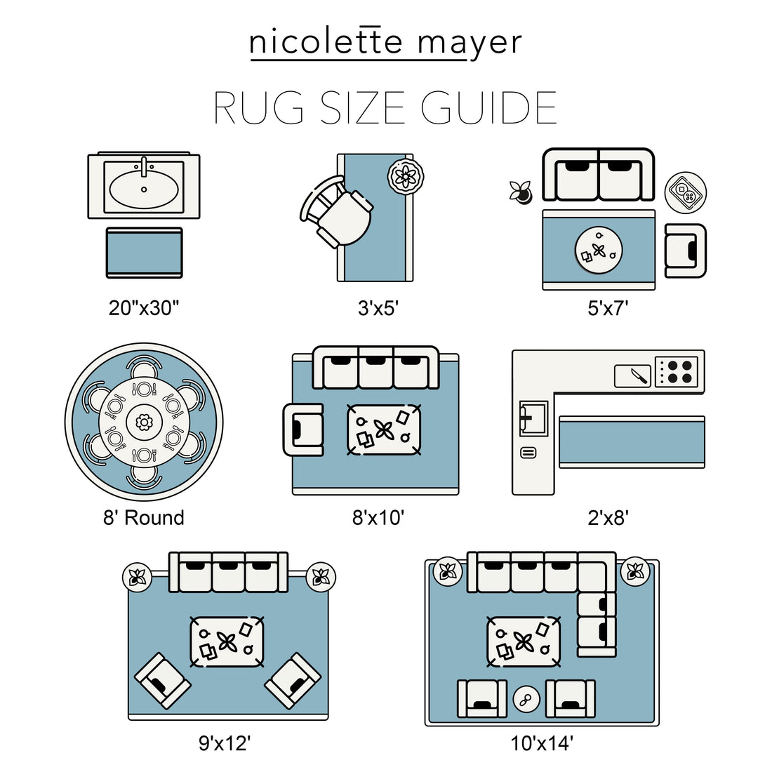 Blossom Fantasia Celadon Microfiber Rectangle Washable Rug - nicolettemayer.com