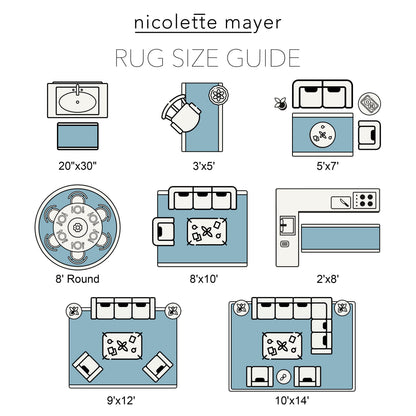 Resplendent Quesal White Cloud Rectangle Washable Rug - nicolettemayer.com