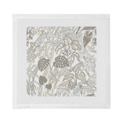 Sabi Jungle Neutral 22"X22" Hohlsaum-Servietten, 4er-Set