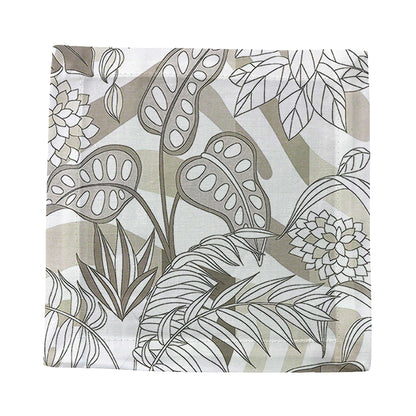 Sabi Jungle Neutral Cotton Sateen Cocktail Napkins