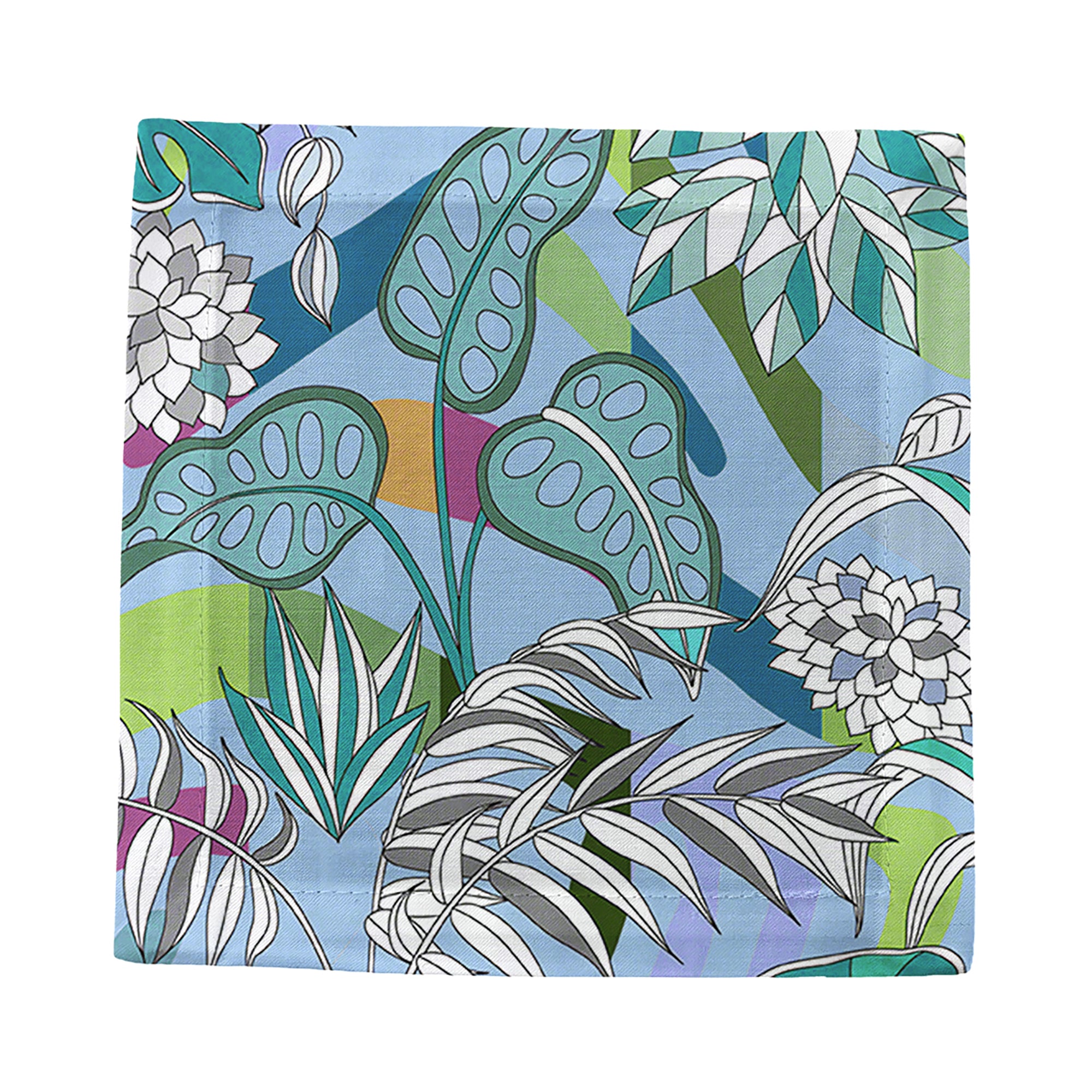 Sabi Jungle Savuti Cotton Sateen Cocktail Napkins
