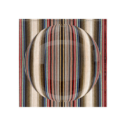 San Miguel Stripe Faded Acrylic Candy Catchall Dish